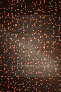 Copper foil metallic texture pattern
