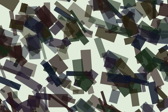 Scattered rectangles mixed rotation pattern