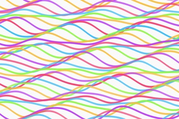 Wave interference arctic cool blue © Animated