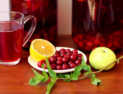 summer composition with fresh fruits