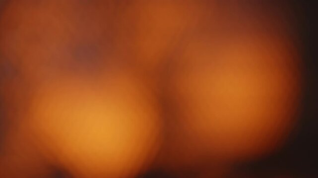 Flickering orange glow background animation stock footage