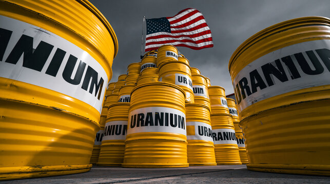 American Uranium Tower Dominance Energy Independence - Uranium Series