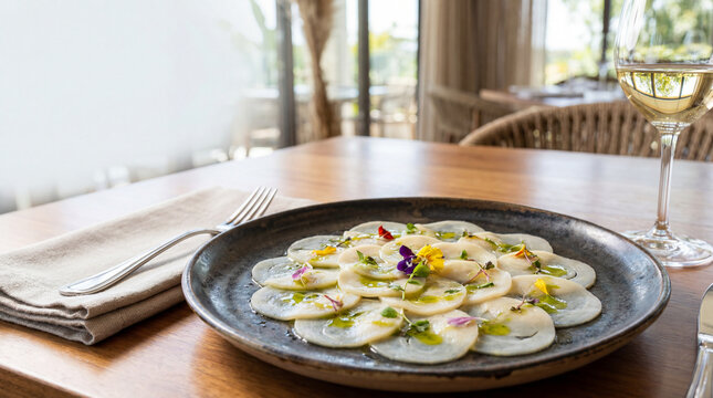 Heart of Palm Carpaccio