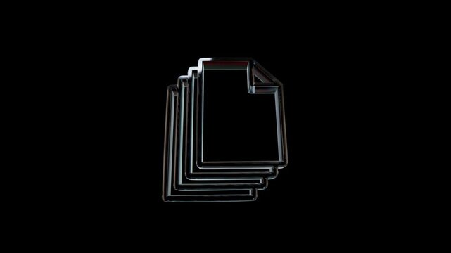 3d abstract geometric robot arm lifting colorful cube in dark space