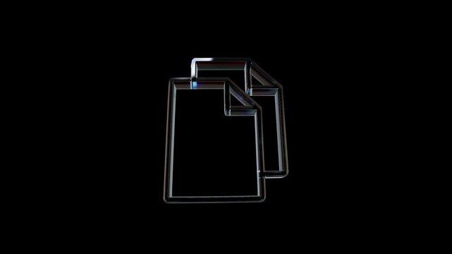 Abstract geometric robot arm with colorful prismatic cube