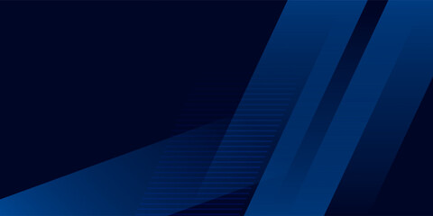 Obraz premium Abstract blue background with futuristic geometric lines and dynamic fluid curves.