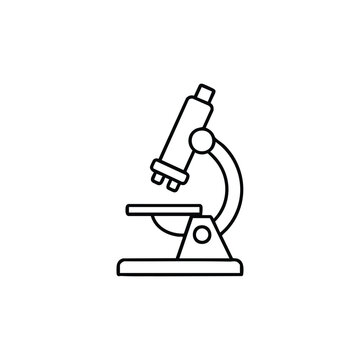 Medical microscope medical microscope medicaments black and white vector icon