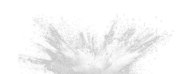 Defocus Image of Water hit wall ground, explode into drop droplet. Amount Water attack impact and fluttering in air explosion. Stop motion freeze shot. Splash Water for texture elements  © Sergey