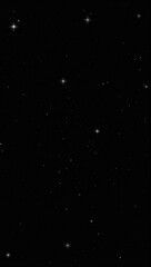 Fototapeta premium White Lights in Endless Black