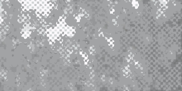 Gray pixelated pattern with dappled light and shadow effects