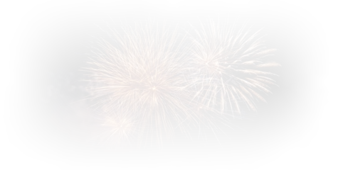 Gardinen Farbenfroh Bright fireworks overlay with magical celebration sparkle PNG  © Светлана Гончаренко