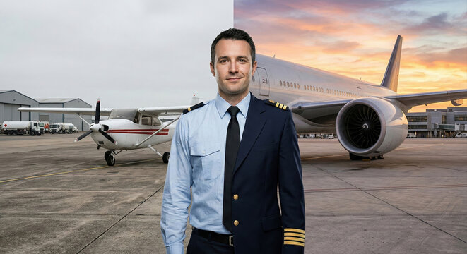 Pilot Career Progression from Small Plane to Commercial Jet Aviation
