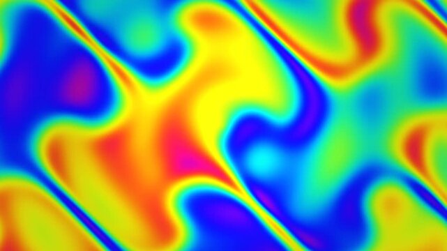 Colorful abstract background with bright swirls and smooth patterns