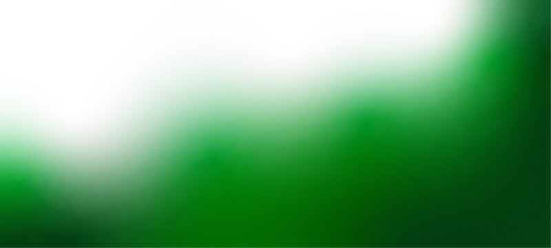 White light green emerald lime dark green abstract background. Color gradient ombre blend. Soft blur fade. Bright light glow flash haze shine neon metallic shimmer. Smooth mesh grain noise texture