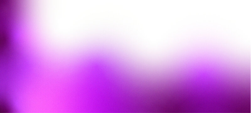 White violet purple magenta pink abstract background. Color gradient ombre blend. Soft blur fade. Bright light glow flash haze shine neon metallic shimmer. Smooth mesh grain noise texture.