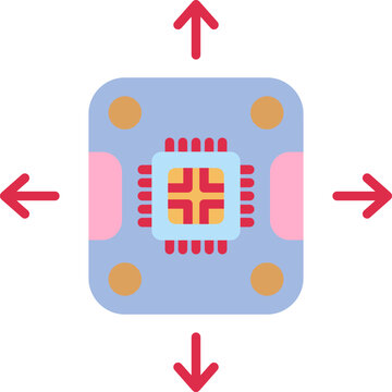 Accelerometer Sensor Icon