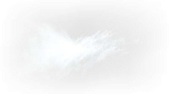 White powder splash burst with tapioca starch and particle motion