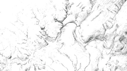 Abstract grey topographic map contour lines background with distressed marble texture and geographic relief effect. © MR JOKER