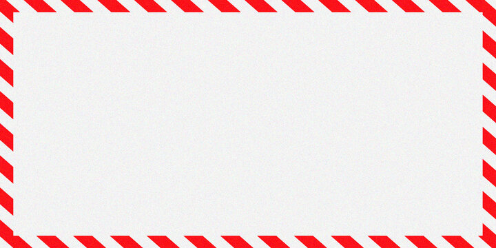 Vintage airmail style vector background with red stripes border frame and copy space for letter, invitation, greeting card, postcard, or postal delivery theme design
