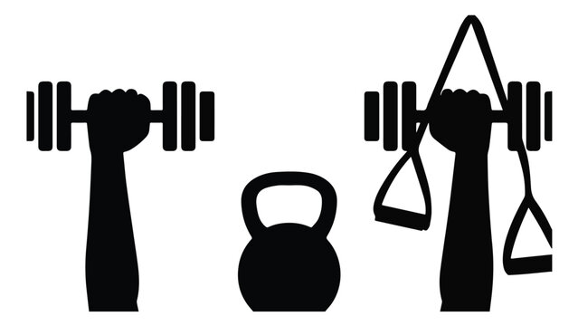 Modern black and white stylized scale of justice icon vector illustration for legal and law concepts