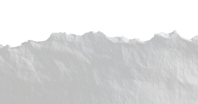 Realistic crumpled white paper texture for background design