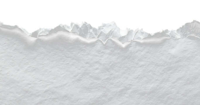White wrinkle paper overlay with soft folded texture