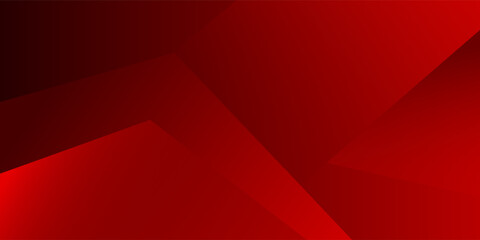 Fototapeta premium Modern black red abstract background. Dynamic shapes composition. Eps10 vector