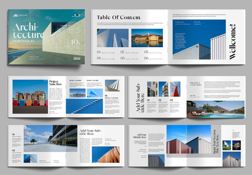 Architecture Portfolio Design Template