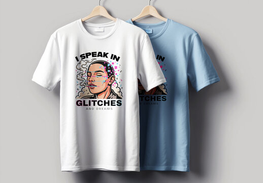 Speak Glitches and Dreams Tshirt