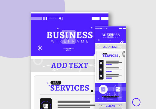 Professional Corporate Landing Page Blueprint