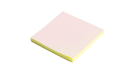 Fototapeta premium Sticky notes isolated on transparent PNG background