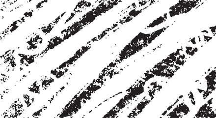 Modern and distorted abstract seamless pattern featuring horizontal black and white lines with a distressed, static, and glitch effect, creating a striking digital  © CreatAr8