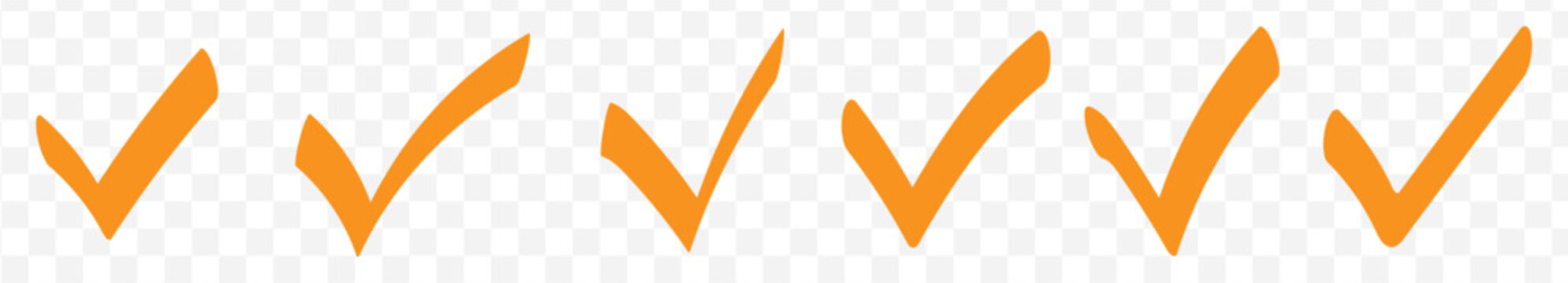 set of green Tick mark approved . Check mark icon symbols collection . symbol for website computer and mobile isolated on white background. green tick verified badge icon. Social media official accoun