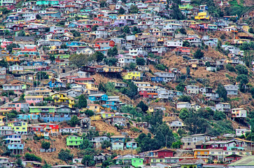 Fototapeta premium Hills of a thousand homes
