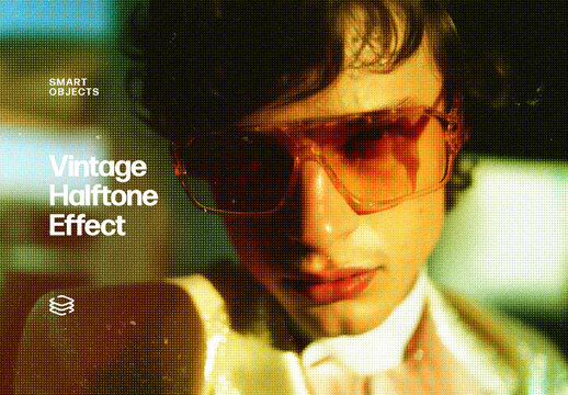 Vintage Halftone Effect For Poster And Print Design