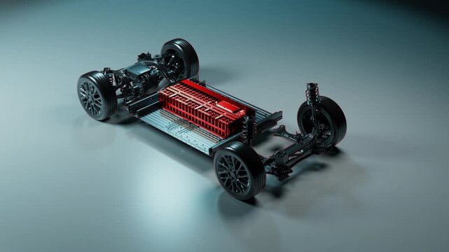 Electric vehicle battery pack assembly