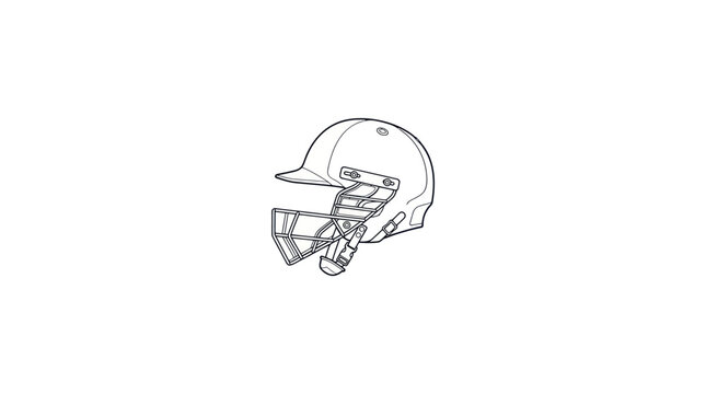 cricket helmet icon SVG, Cricket helmet icon, Cricket helmet vector, Helmet svg, Cricket helmet illustration, Cut file for silhouette, svg, eps, dxf, png, clipart cricut design space, vinyl cut files Black Silhouette Icon Cricket Helmet