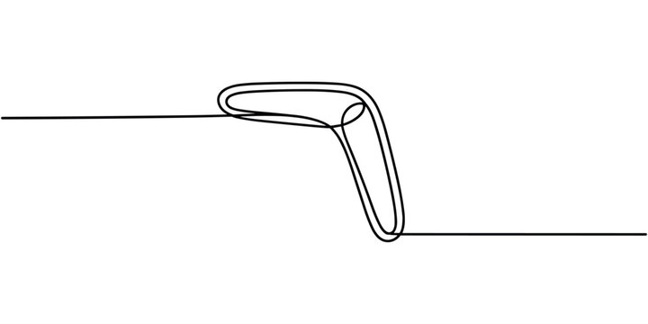 Black line of a paper corner turned down line black line simple minimalistic paper edge folded corner