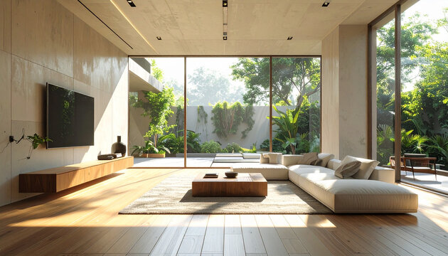 Luxury Modern Living Room Interior