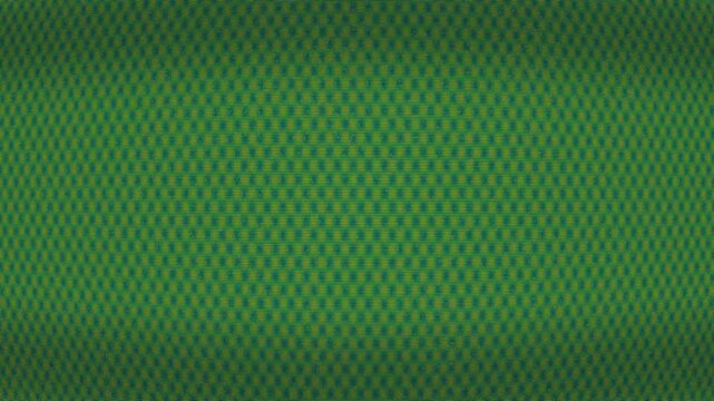 Abstract green wavy pattern with stripes and lines in motion