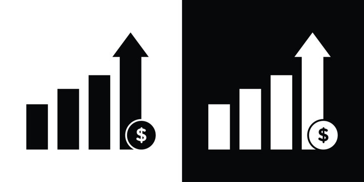 Profit increase icon
