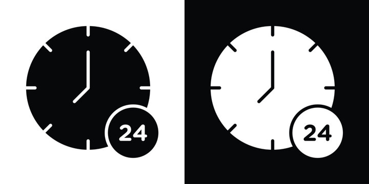 Twenty four hours icon