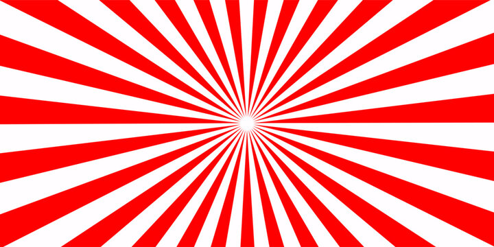 2d sun rays animation with white background