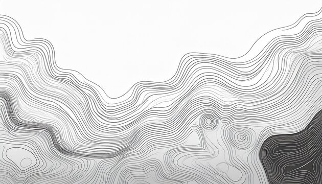 Geography Landscape Topo Contour Map On White Background Topographic Contour Lines Background Of The Topographic Map Topographic Lines Texture