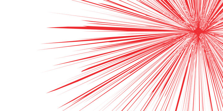 wavy shape whith rainbow colors. vektor illustration. red wavy shape for banner, comic book, comik, anime, cartoon, film, poster