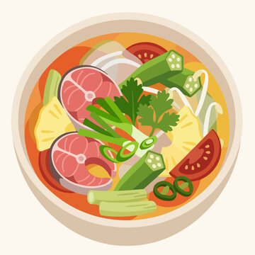 Canh chua vietnam food
