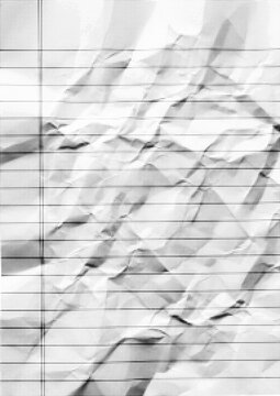 Large vector halftone note paper texture with a transparent background