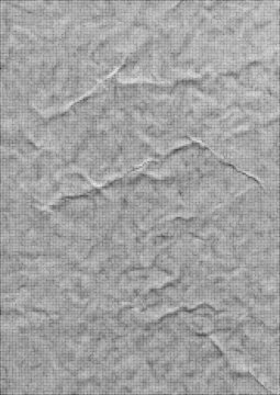 Large vector halftone vintage paper texture with a transparent background