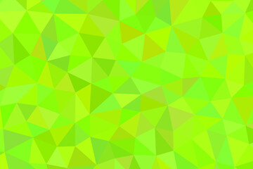 Fototapeta premium Geometric, Low Poly, Green Background, Mosaic Pattern, Abstract Design