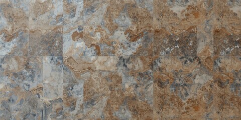 Obraz premium marble inspired laminate wall tiles paired with rough textured wallpaper backdrop